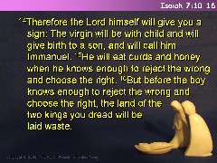 Isaiah 7:10-16