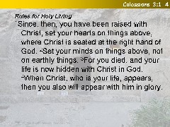 Colossians 3:1-4