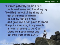 Psalm 40:1-11