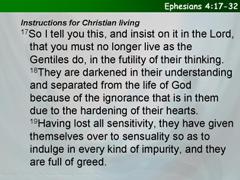 Ephesians 4:17-32