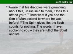 John 6:56-69
