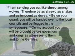 Matthew 10:1-22