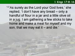 1 Kings 17:8-16