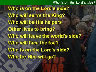 Who is on the Lord’s side?