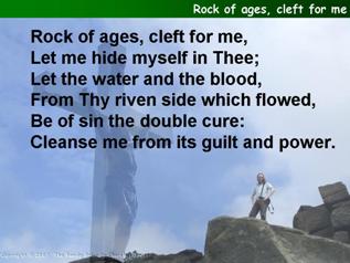 Rock of ages, cleft for me