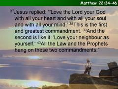 Matthew 22:34-46