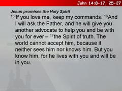 John 14:8-17 (25-27)