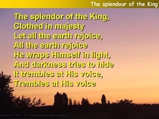 The Splendour of the King
