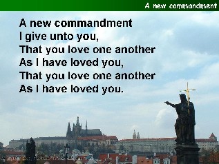 A new commandment