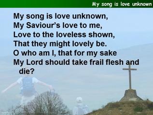 My song is love unknown