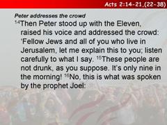 Acts 2:14-21,(22-38)