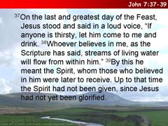 John 7:37-39