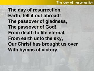The day of resurrection