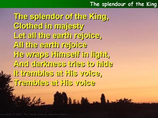 The Splendour of the King