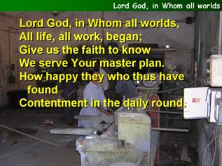 Lord God, in whom all worlds