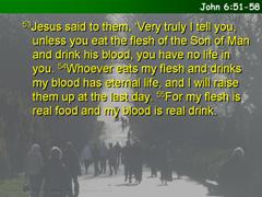 John 6:51-58