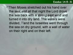 Exodus 14:5-31
