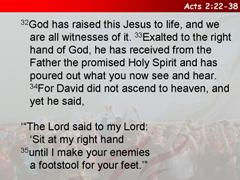 Acts 2:22-38