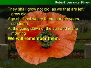 Act of remembrance