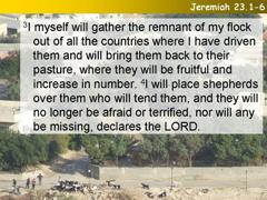 Jeremiah 23.1-6