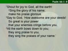 Psalm 66:1-8