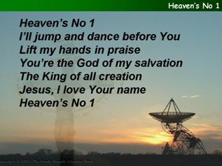 Heaven’s No. 1