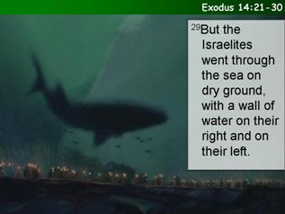 Exodus 14:21-30